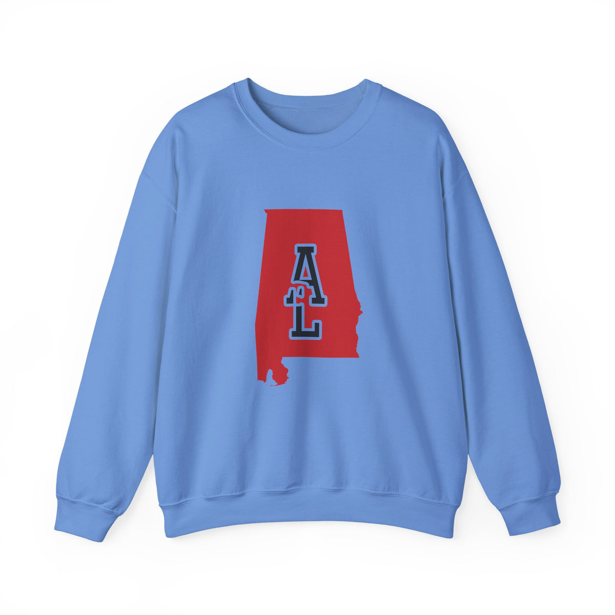 Alabama Varsity Monogram Map Crewneck Sweatshirt