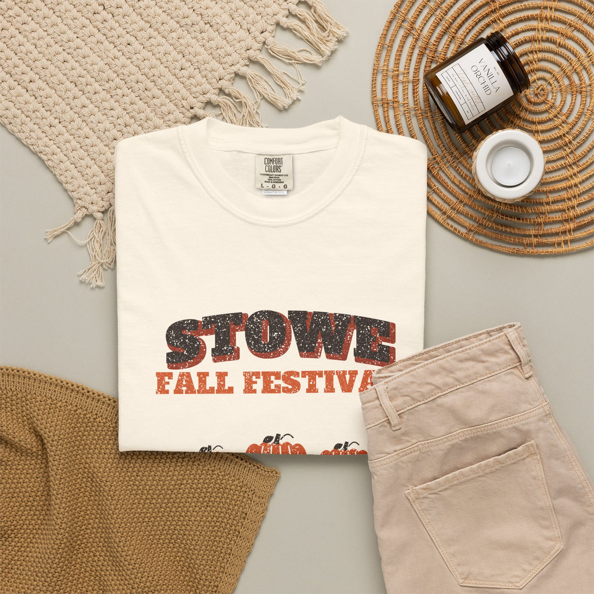 Stowe Vermont Fall Festival Hay Wagon T-Shirt