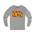 South Dakota Pizza Map Long Sleeve Tee