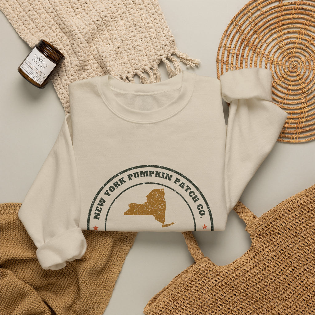New York Pumpkin Patch Co. Badge Crewneck Sweatshirt