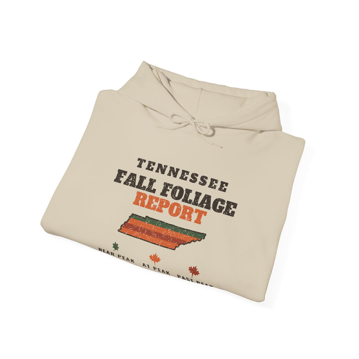 Tennessee Fall Foliage Report Map Hoodie