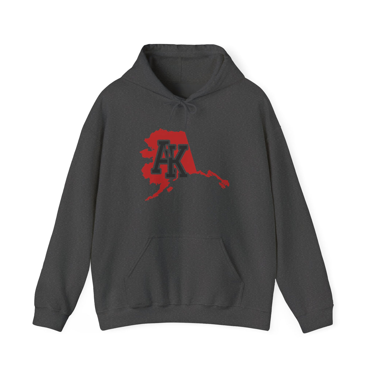 Alaska Varsity Monogram Map Hoodie