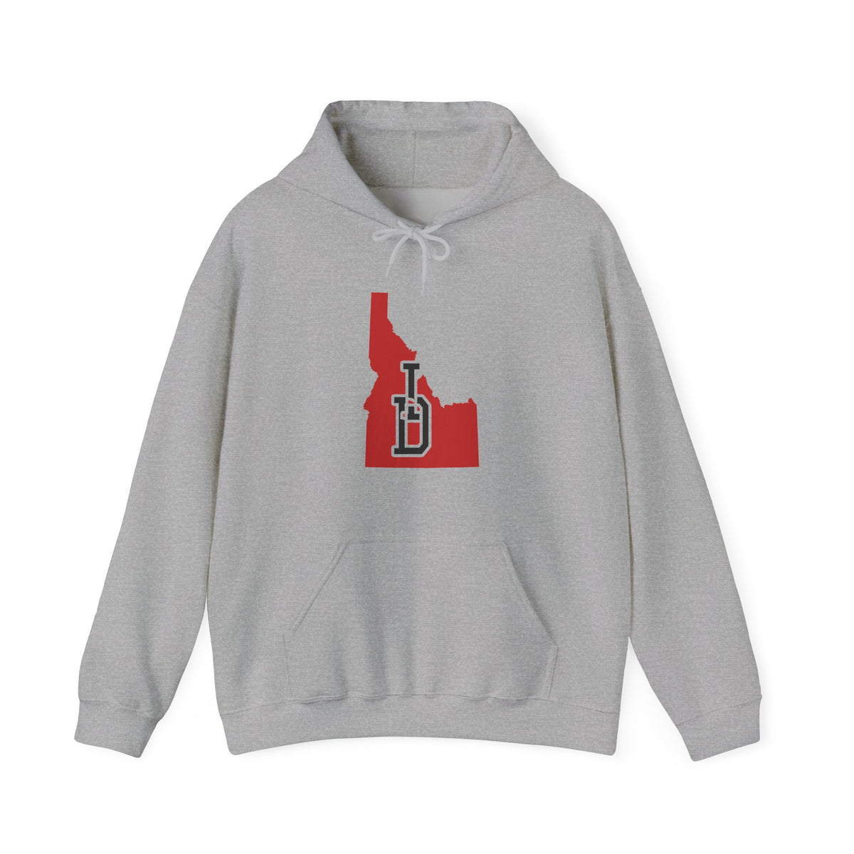 Idaho Varsity Monogram Map Hoodie