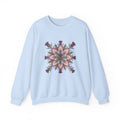 Scottish Thistle Mandala Botanical Crewneck Sweatshirt