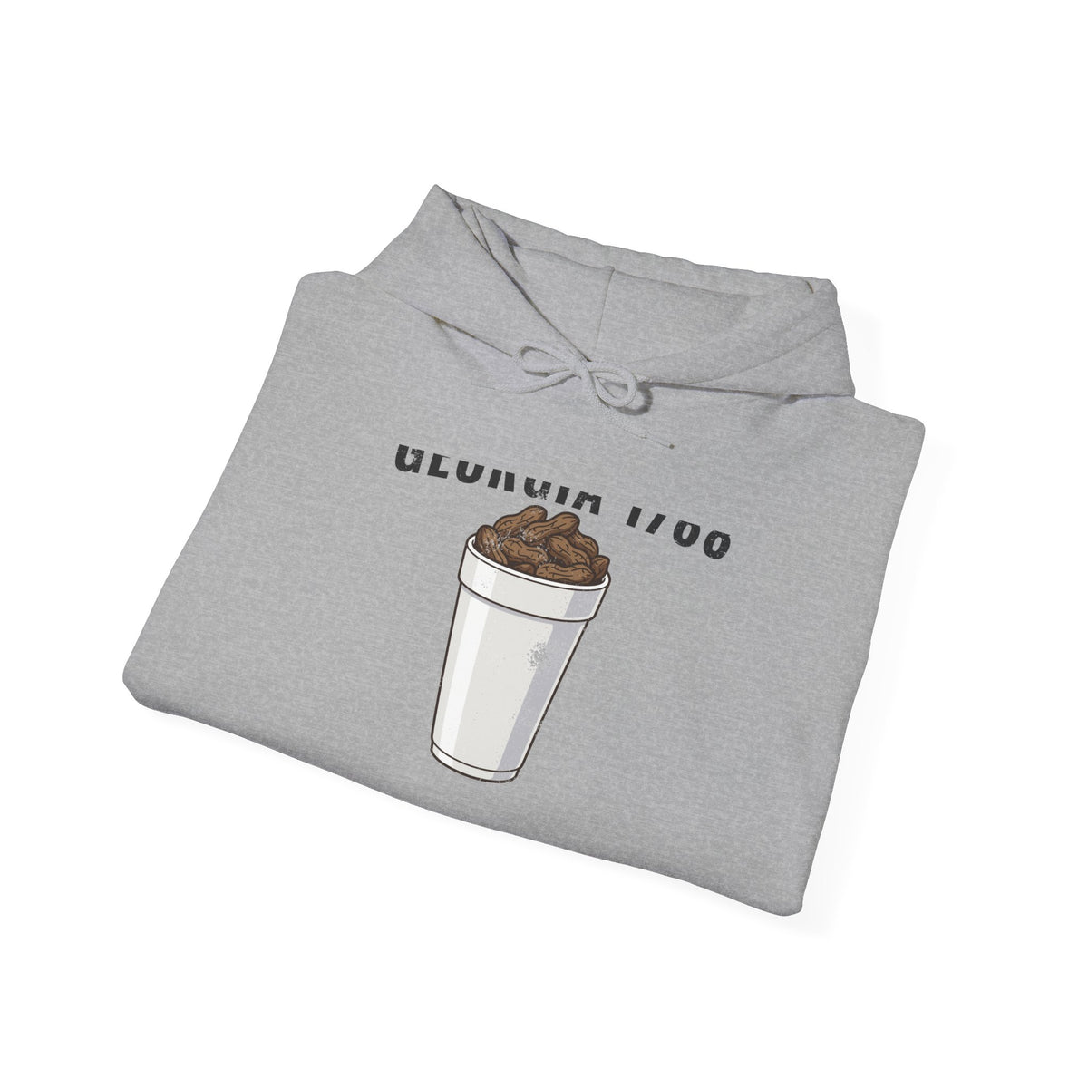 Georgia Boiled Peanuts Retro Food Illustration Hoodie