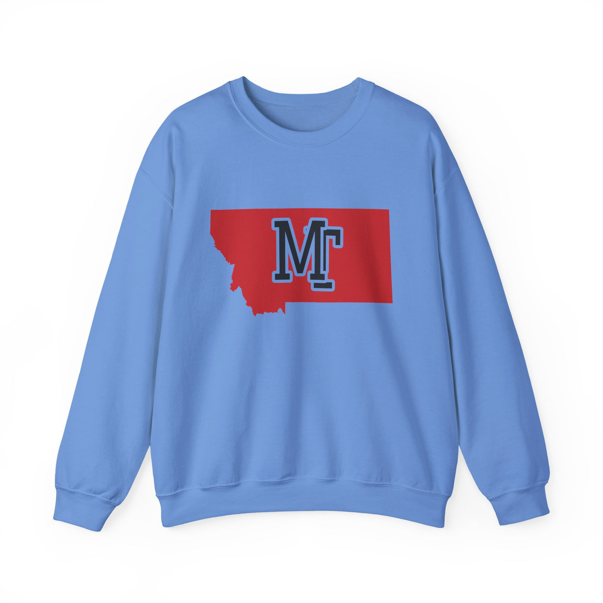 Montana Varsity Monogram Map Crewneck Sweatshirt