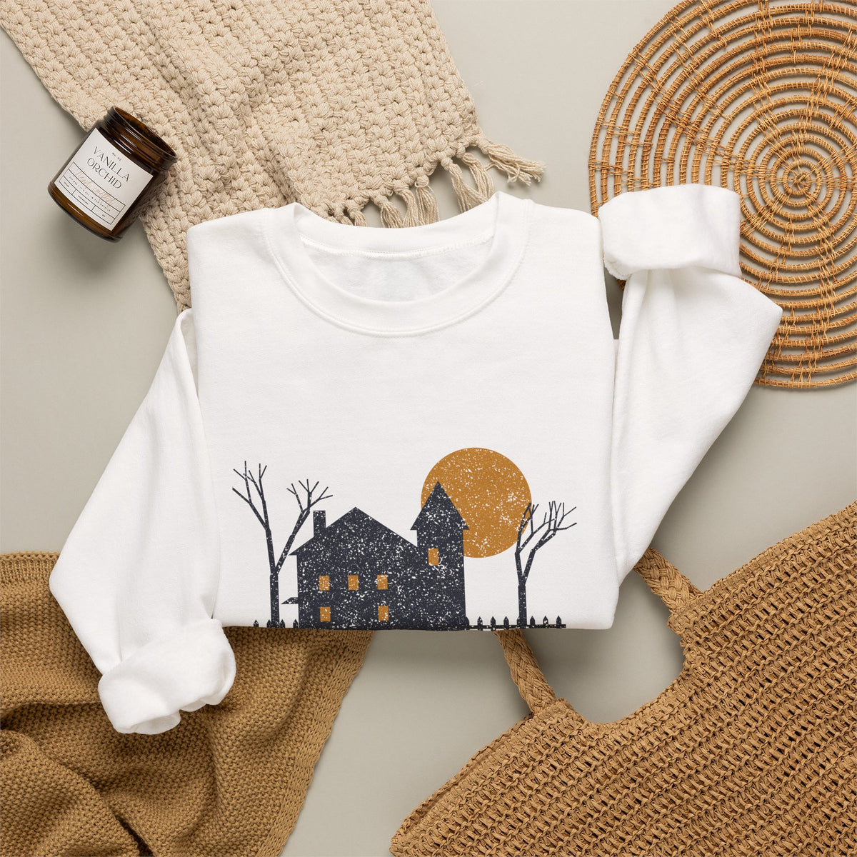 Gettysburg Pennsylvania Haunted History Society Crewneck Sweatshirt