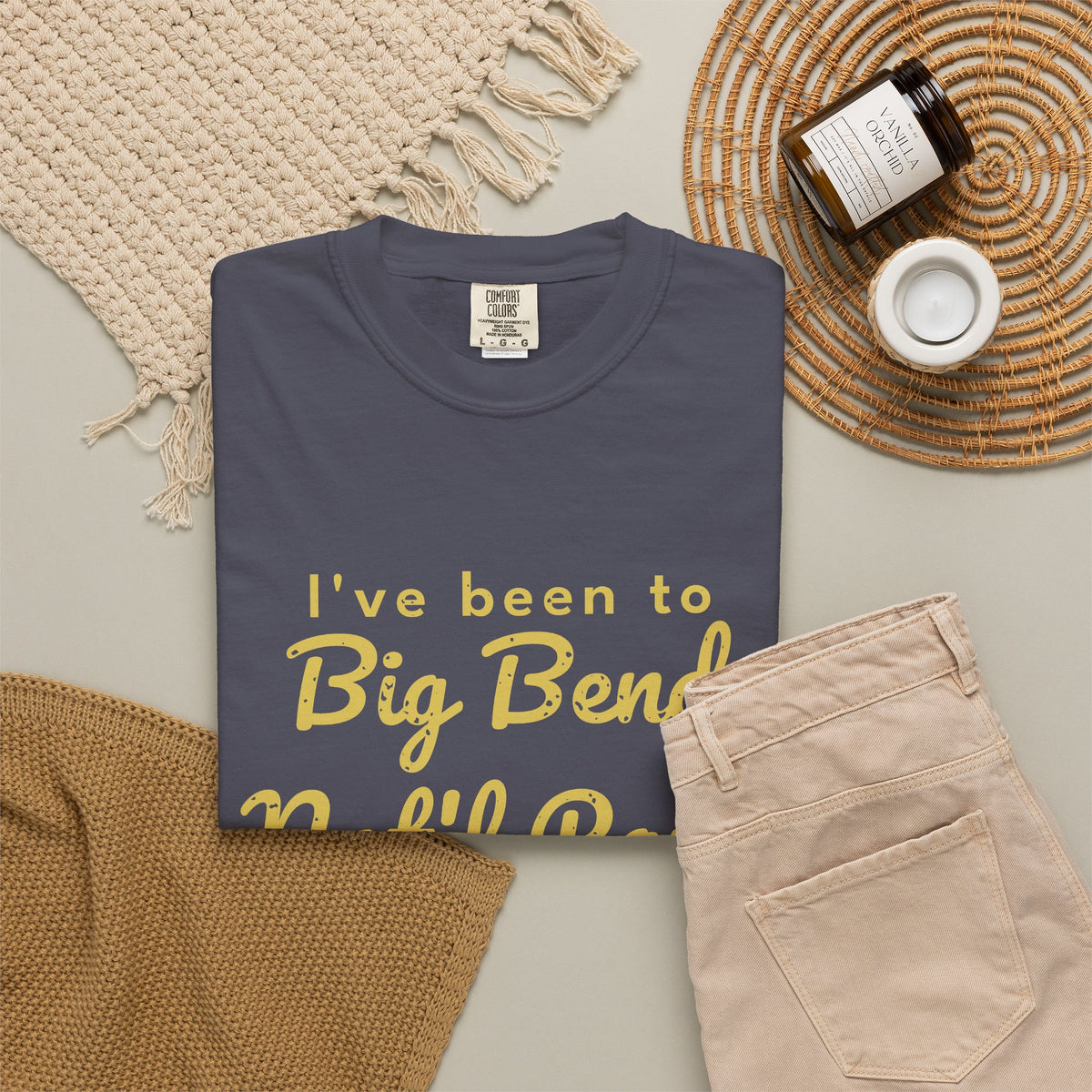 I've Been to Big Bend Nat'l Park Vintage Travel T-Shirt