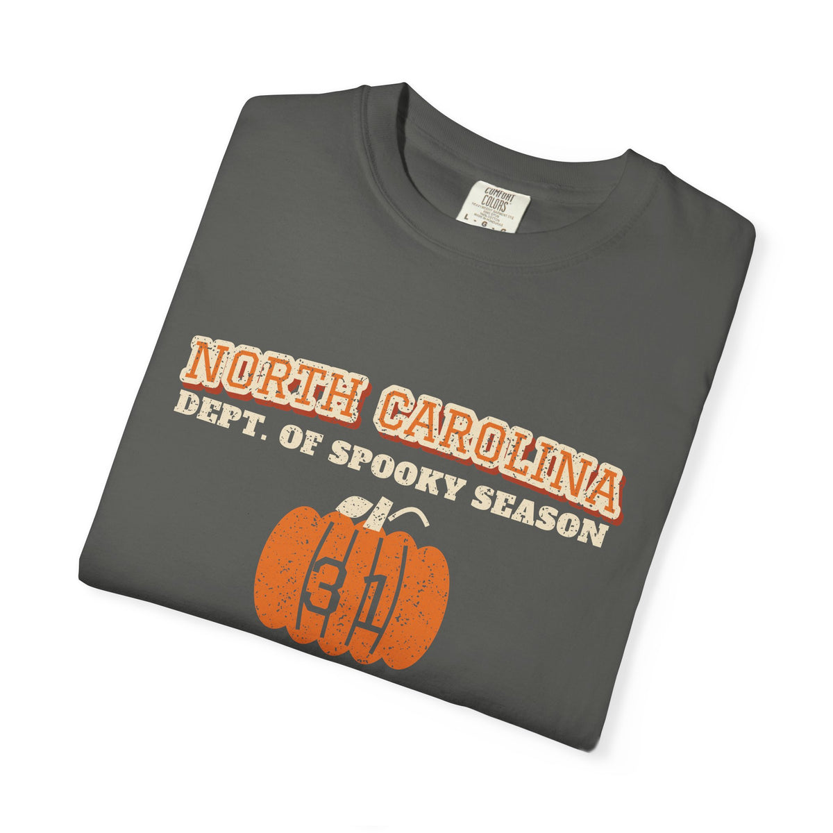 North Carolina Dept. of Spooky Season Varsity T-Shirt