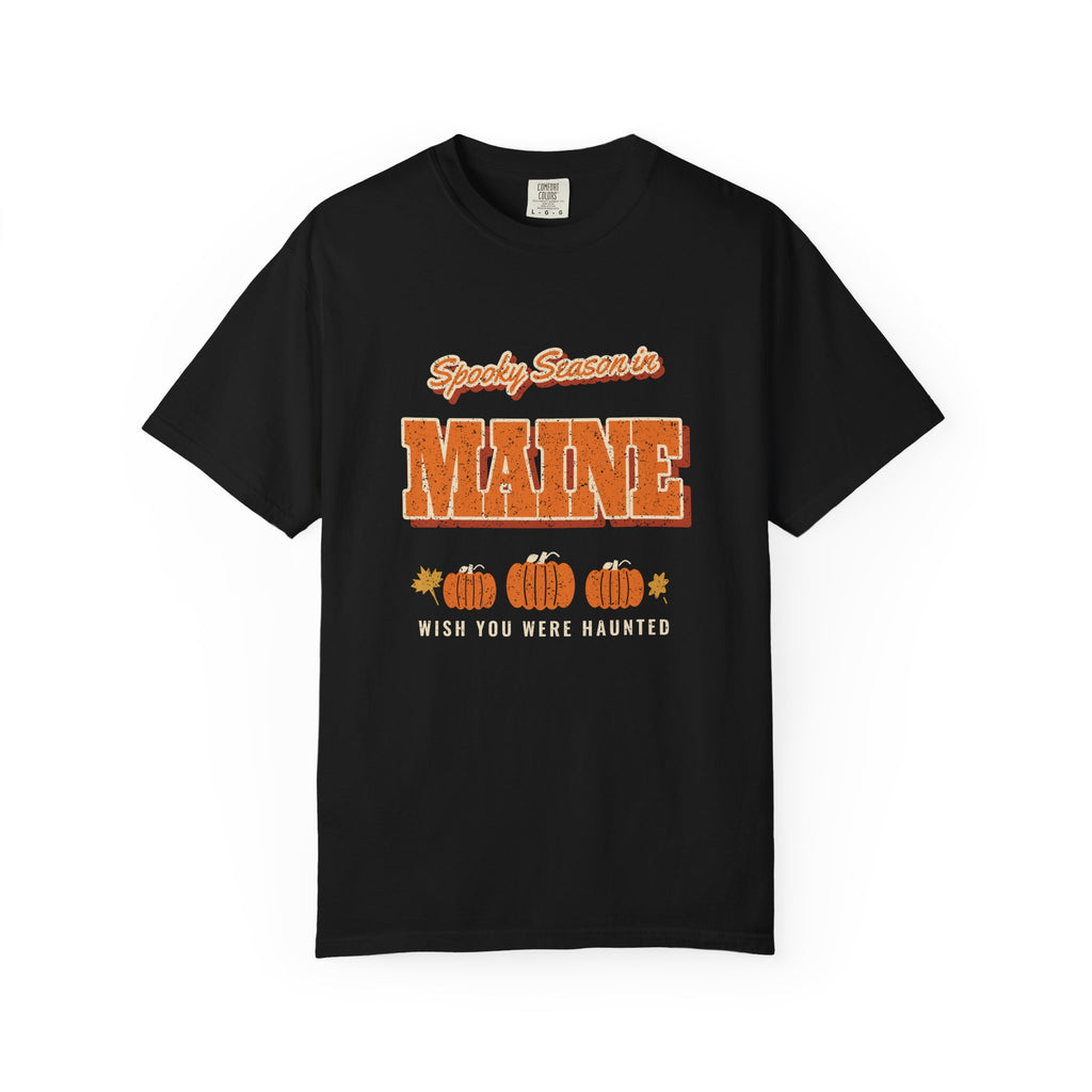 Spooky Season in Maine Vintage Postcard T-Shirt