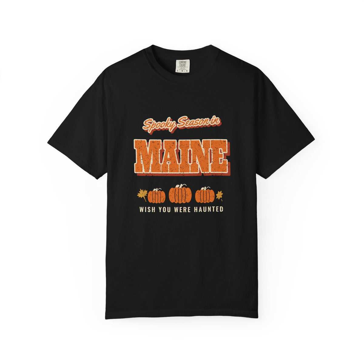 Spooky Season in Maine Vintage Postcard T-Shirt