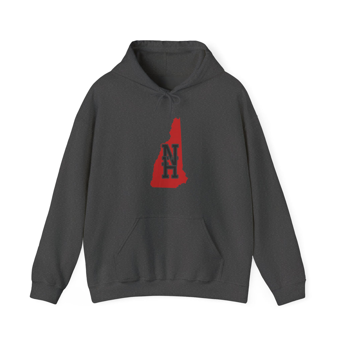 New Hampshire Varsity Monogram Map Hoodie