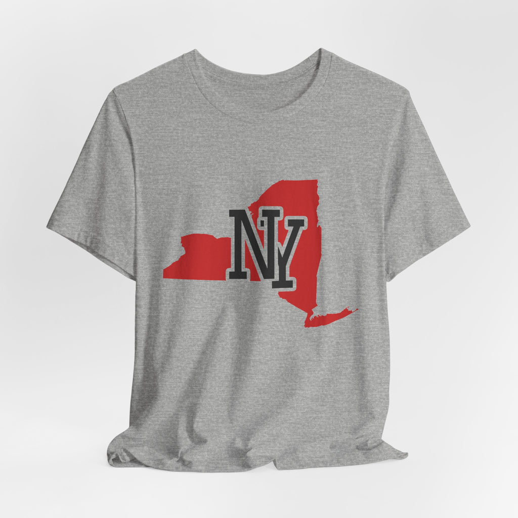 New York Varsity Monogram Map T-Shirt