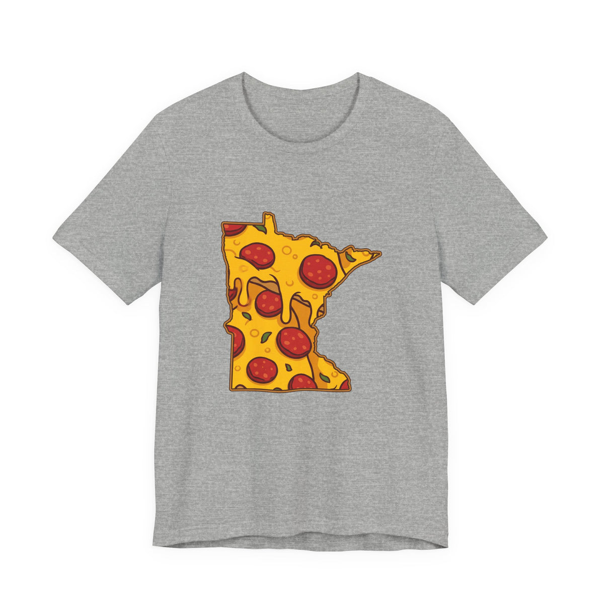 Minnesota Pizza Map T-Shirt