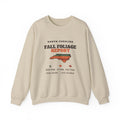 North Carolina Fall Foliage Report Map Crewneck Sweatshirt