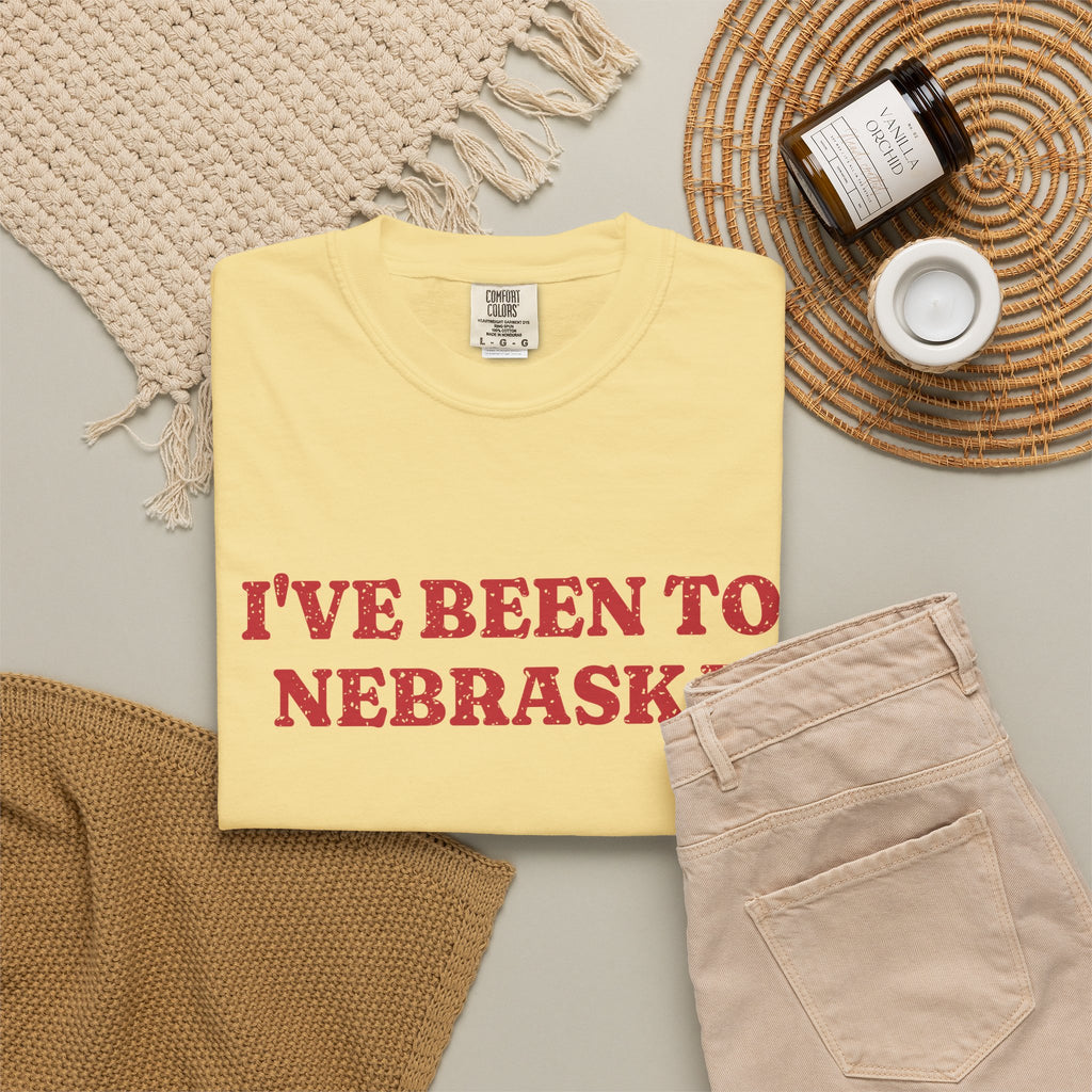 I've Been to Nebraska Vintage Travel Souvenir T-Shirt