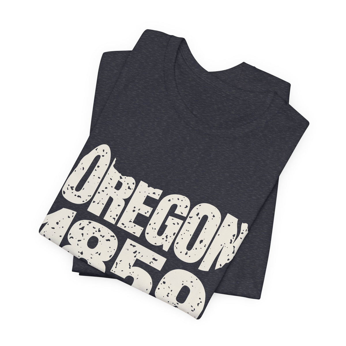 Oregon Vintage Letters Map T-Shirt