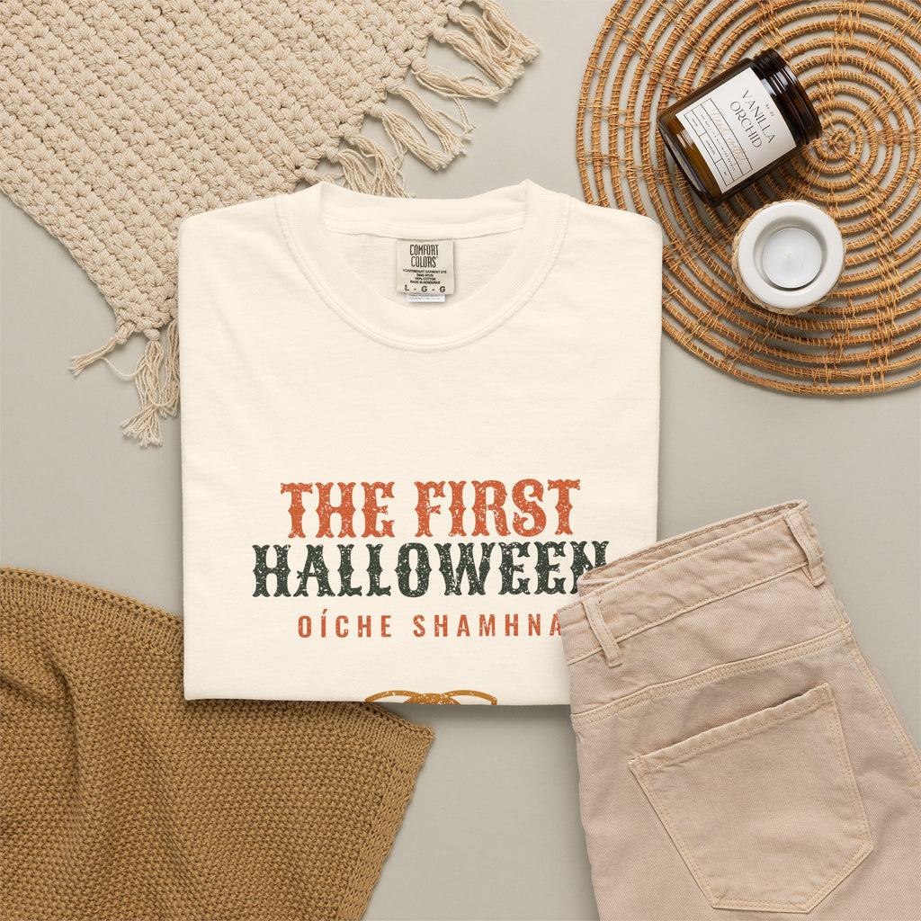 The First Halloween Oíche Shamhna Celtic Knot T-Shirt