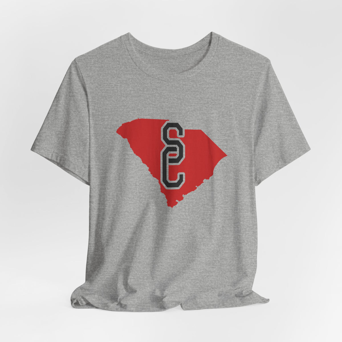 South Carolina Varsity Monogram Map T-Shirt
