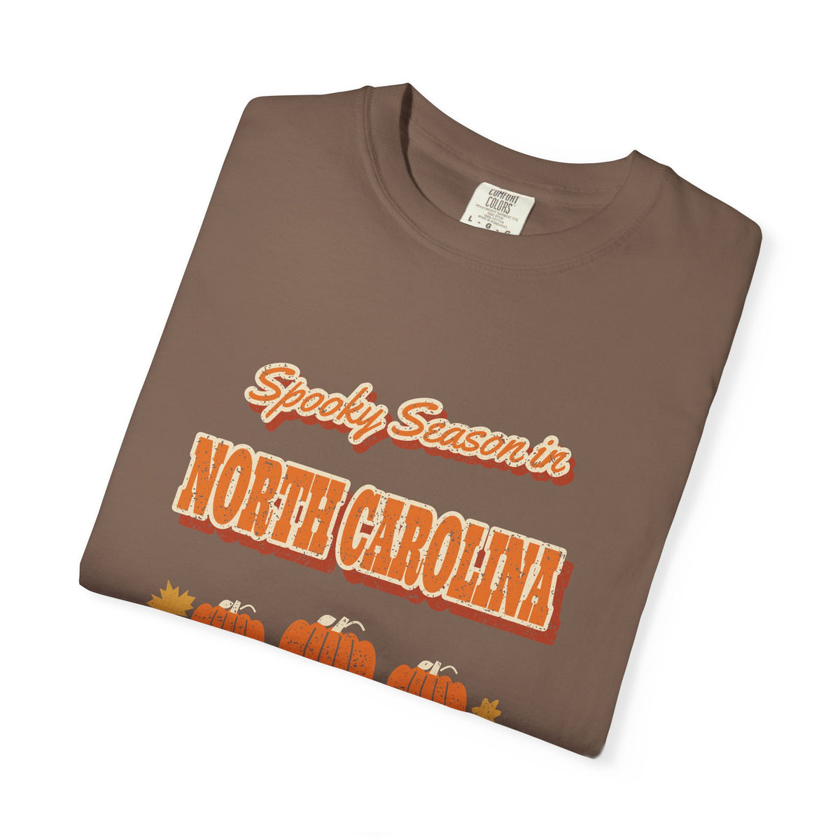 Spooky Season in North Carolina Vintage Postcard T-Shirt
