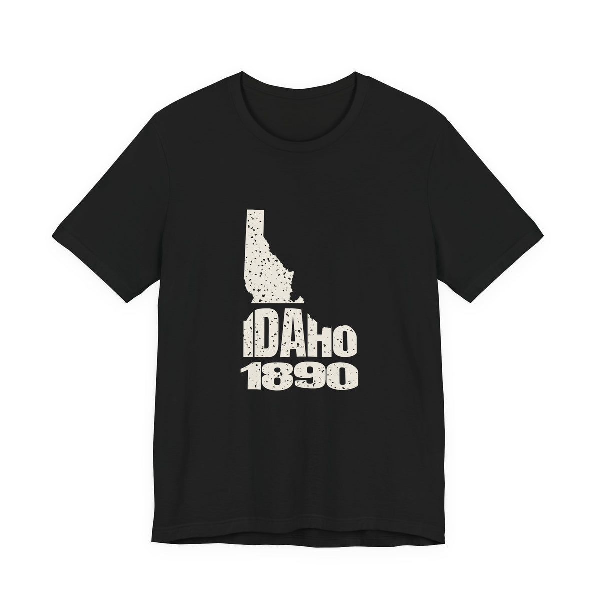 Idaho Vintage Letters Map T-Shirt