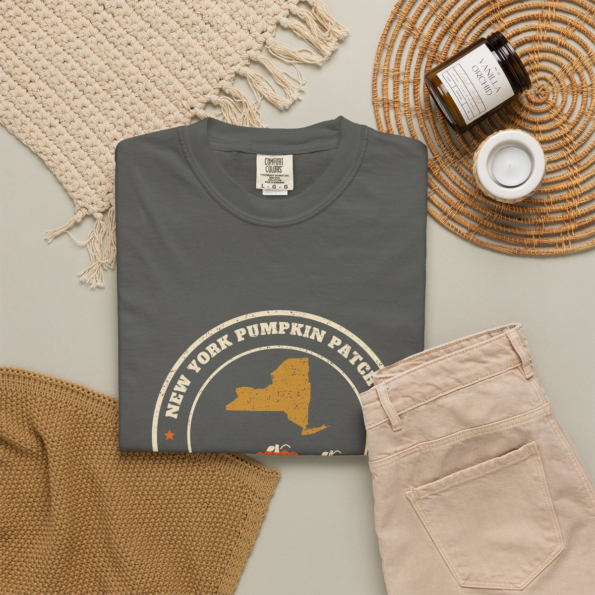 New York Pumpkin Patch Co. Badge T-Shirt