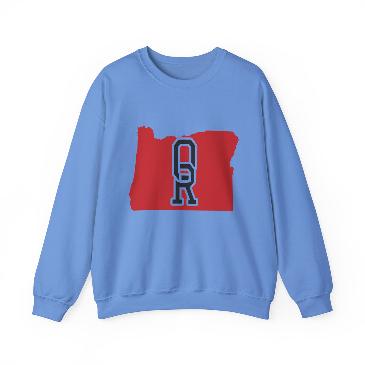 Oregon Varsity Monogram Map Crewneck Sweatshirt