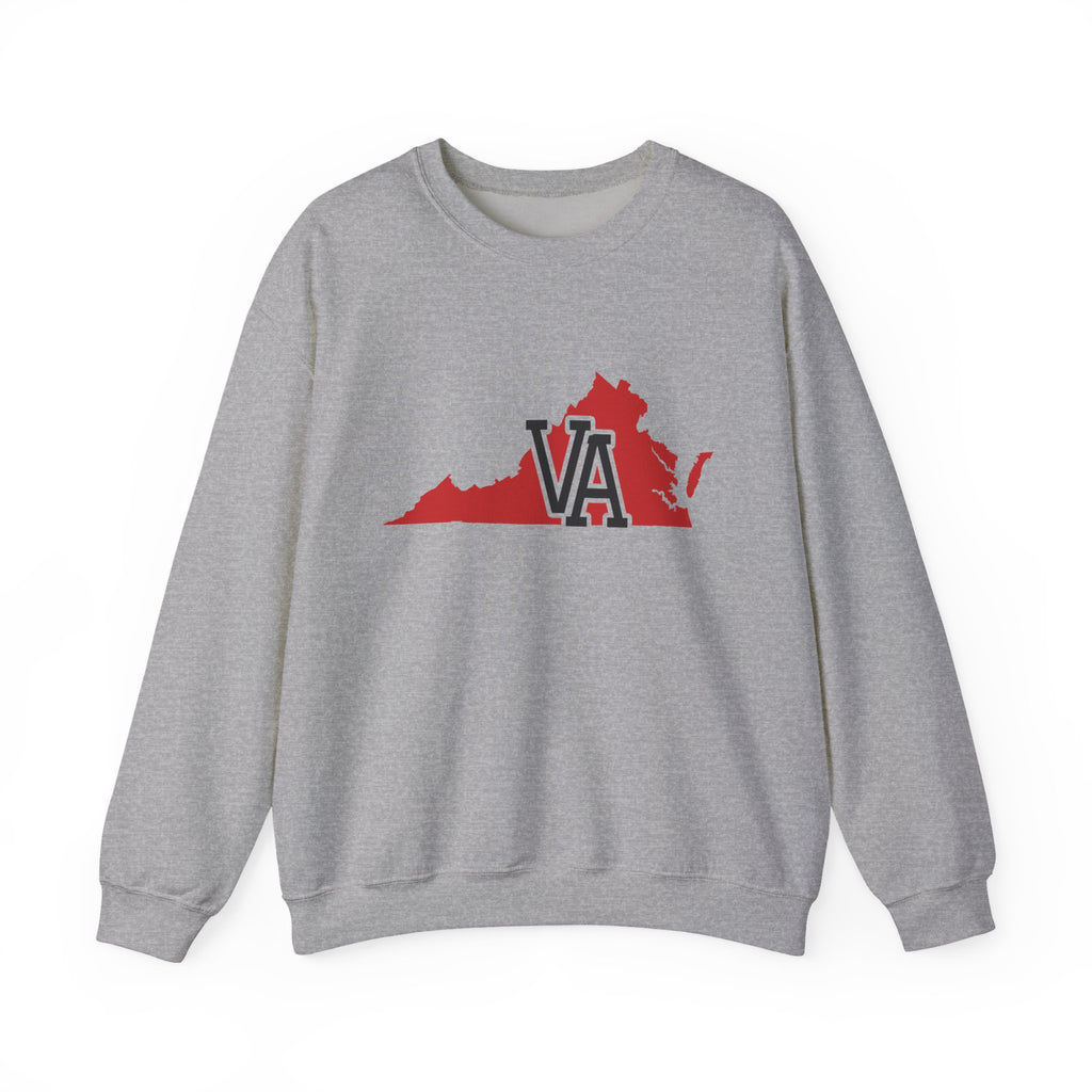 Virginia Varsity Monogram Map Crewneck Sweatshirt