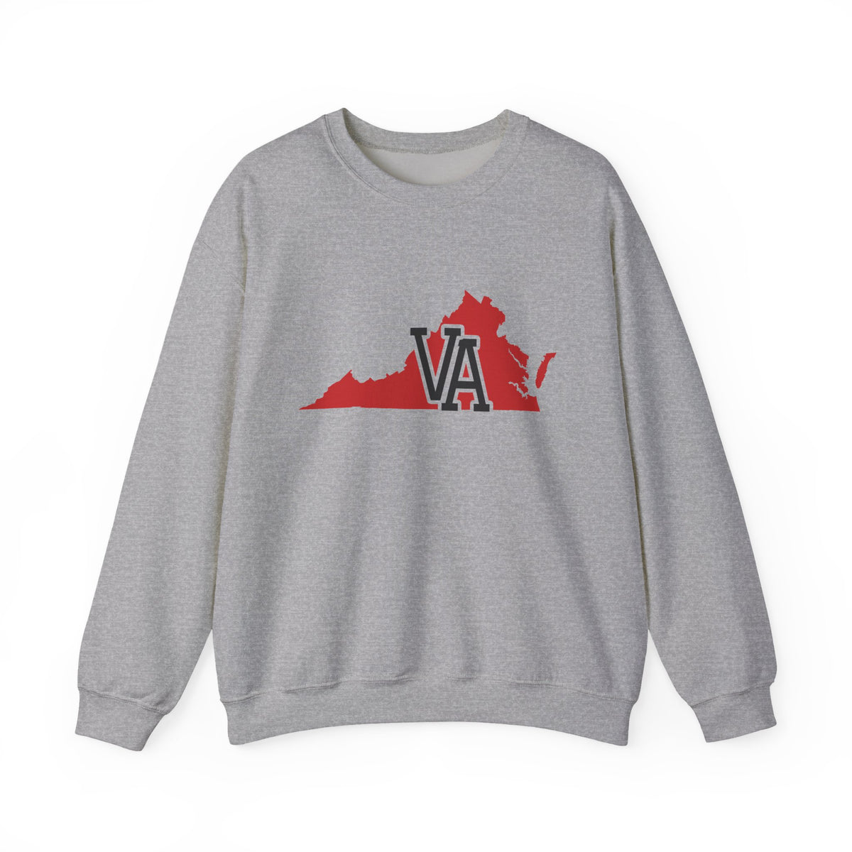 Virginia Varsity Monogram Map Crewneck Sweatshirt