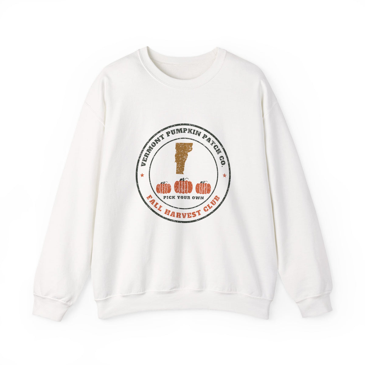 Vermont Pumpkin Patch Co. Badge Crewneck Sweatshirt