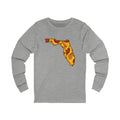Florida Pizza Map Long Sleeve Tee
