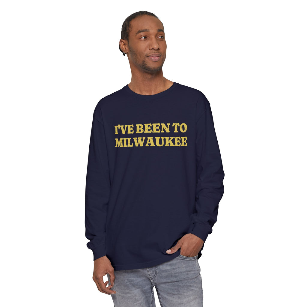 I've Been to Milwaukee Vintage Travel Souvenir Long Sleeve Tee