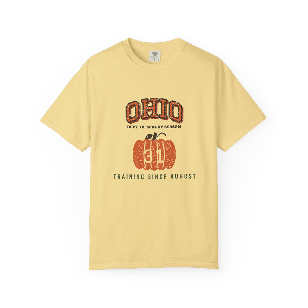 Ohio Dept. of Spooky Season Varsity T-Shirt