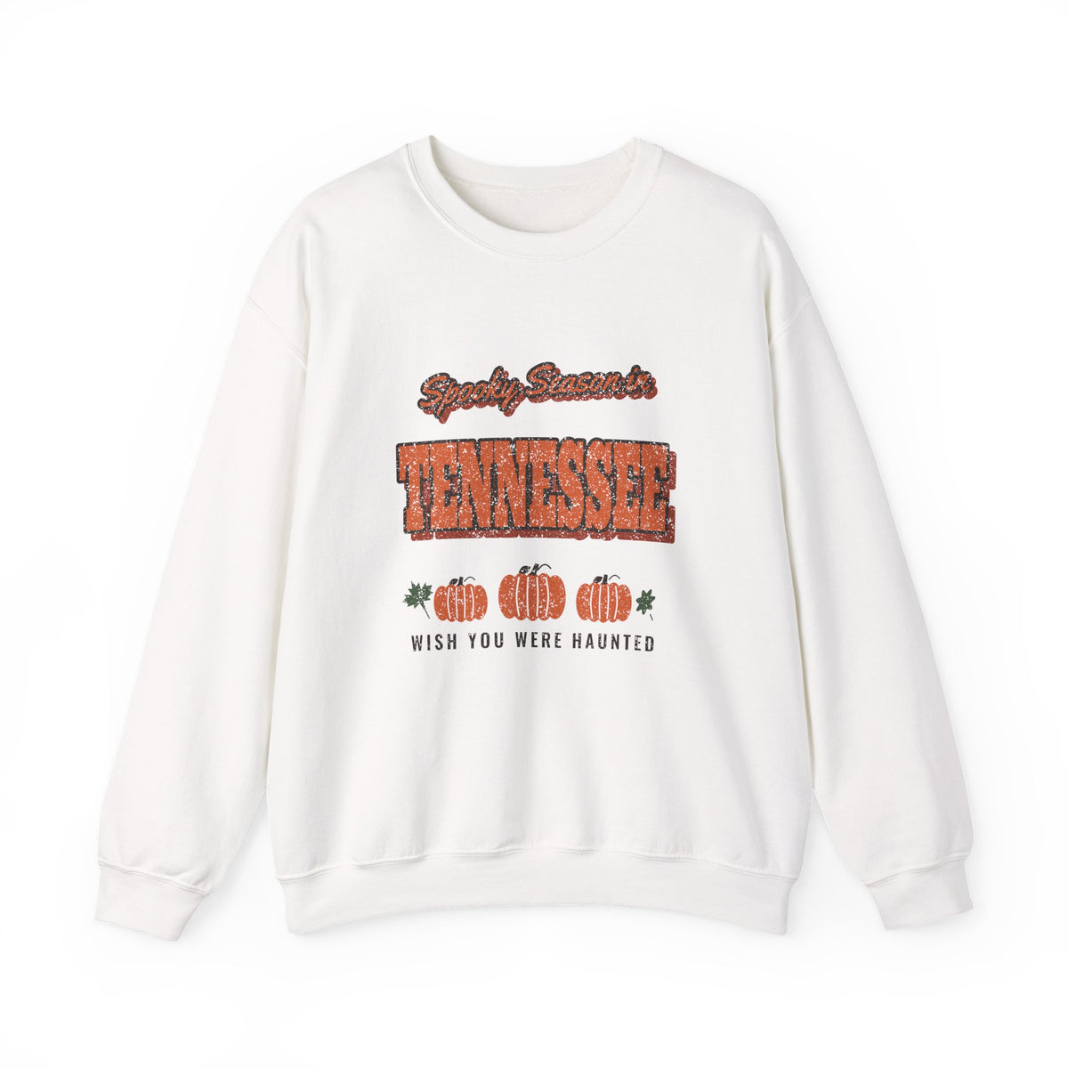 Spooky Season in Tennessee Vintage Postcard Crewneck Sweatshirt