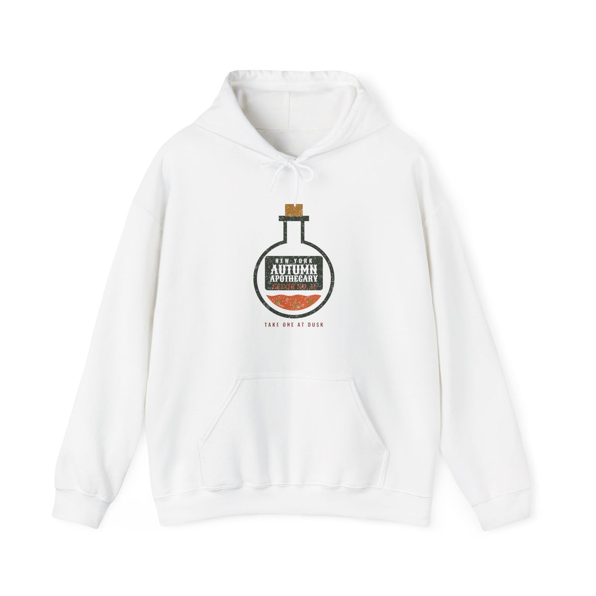 New York Autumn Apothecary Flask Hoodie