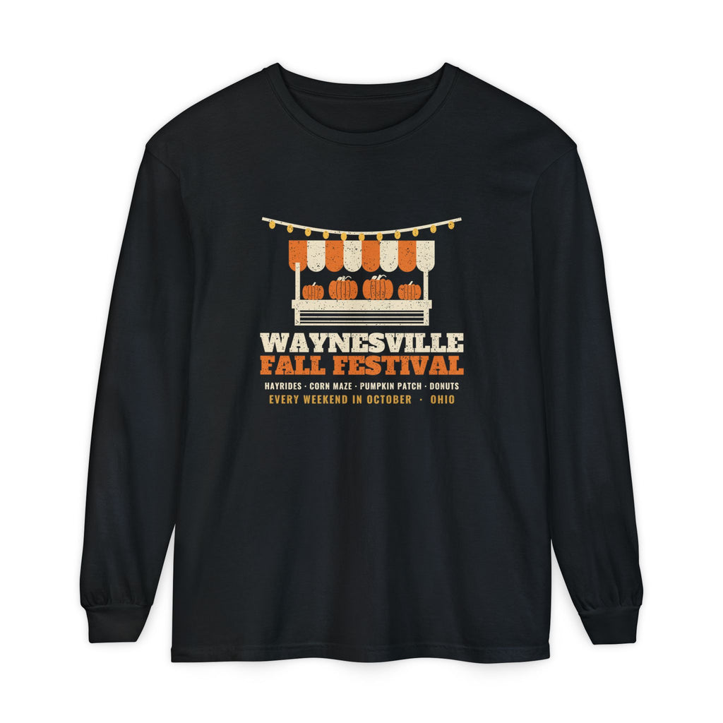 Waynesville Ohio Fall Festival Farm Stand Long Sleeve Tee