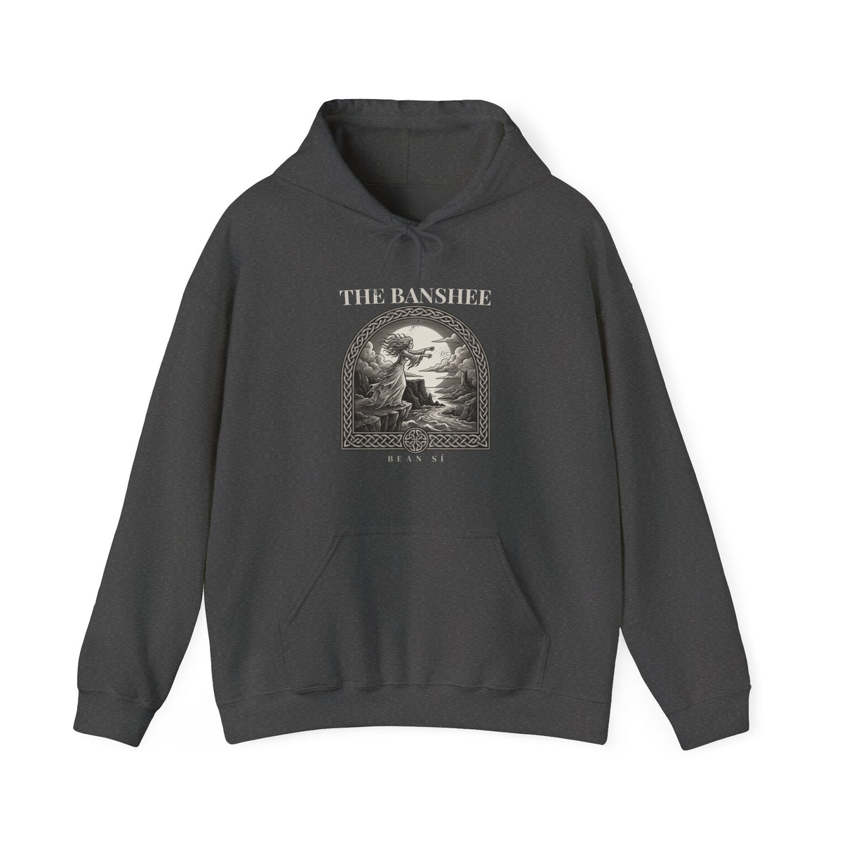 The Banshee Bean Sí Irish Folklore Engraving Hoodie