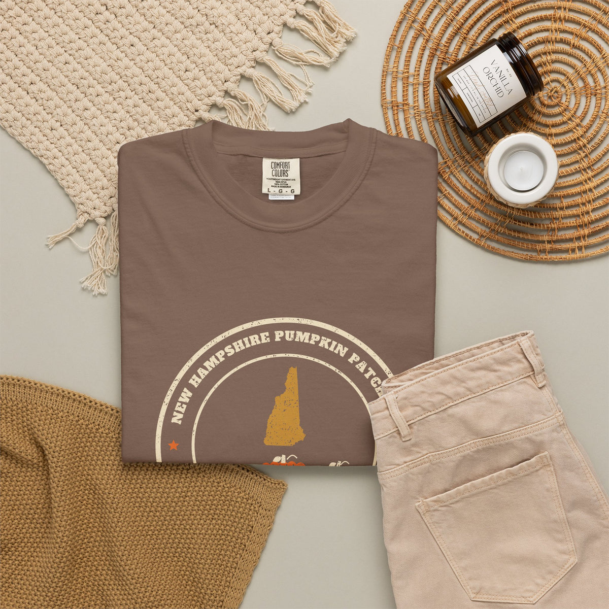 New Hampshire Pumpkin Patch Co. Badge T-Shirt