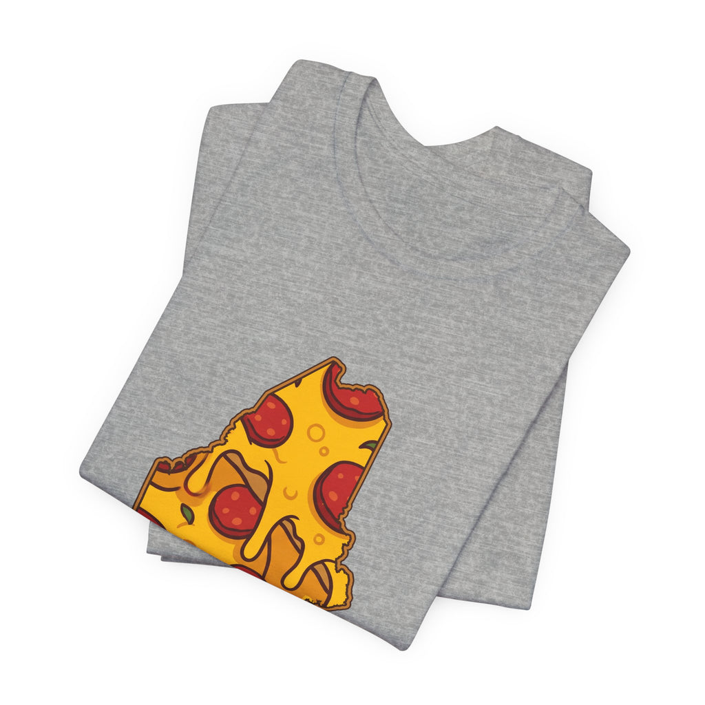 Maine Pizza Map T-Shirt