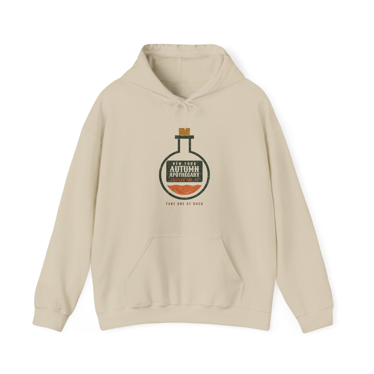 New York Autumn Apothecary Flask Hoodie