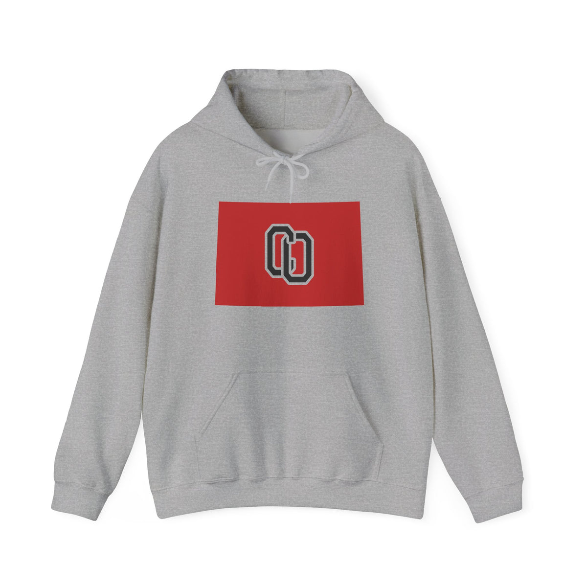 Colorado Varsity Monogram Map Hoodie