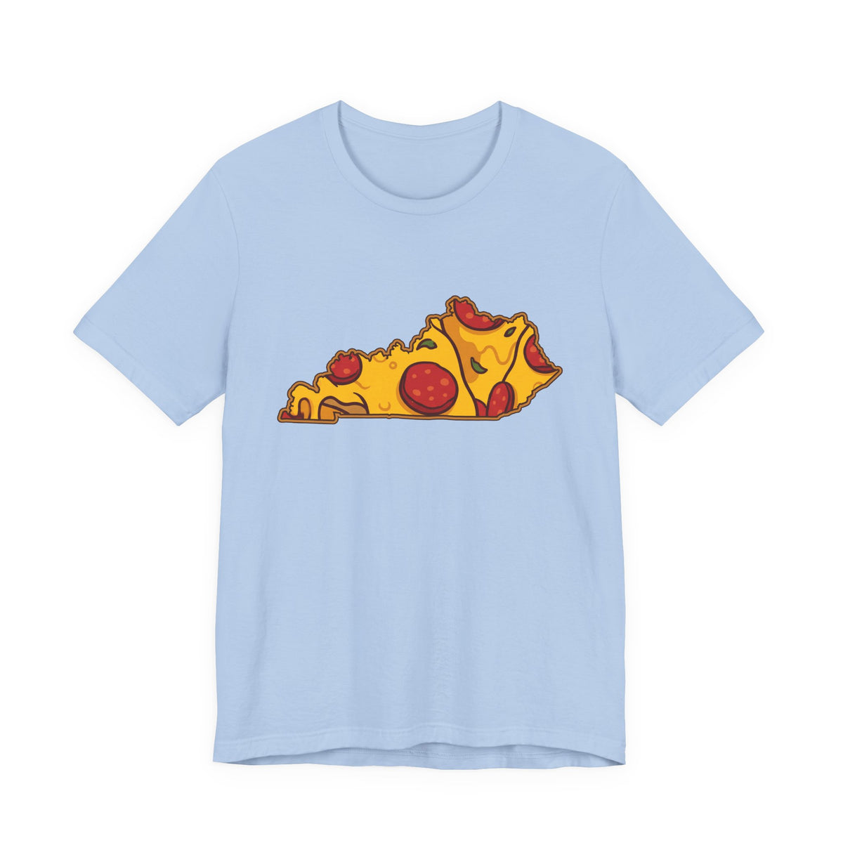 Kentucky Pizza Map T-Shirt