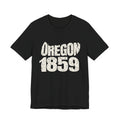 Oregon Vintage Letters Map T-Shirt