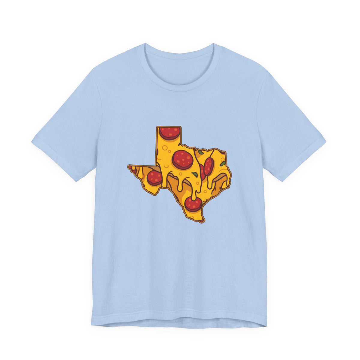 Texas Pizza Map T-Shirt