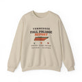 Tennessee Fall Foliage Report Map Crewneck Sweatshirt