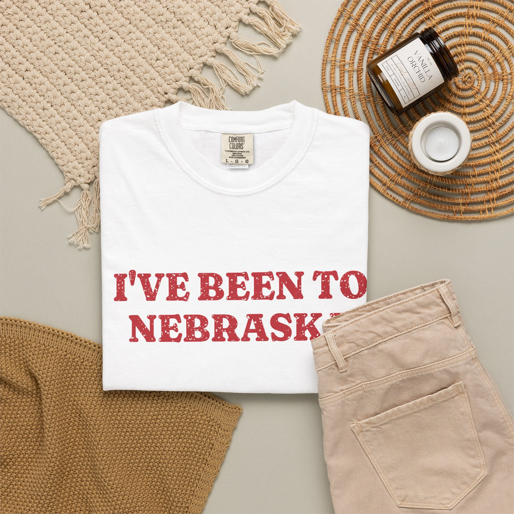 I've Been to Nebraska Vintage Travel Souvenir T-Shirt