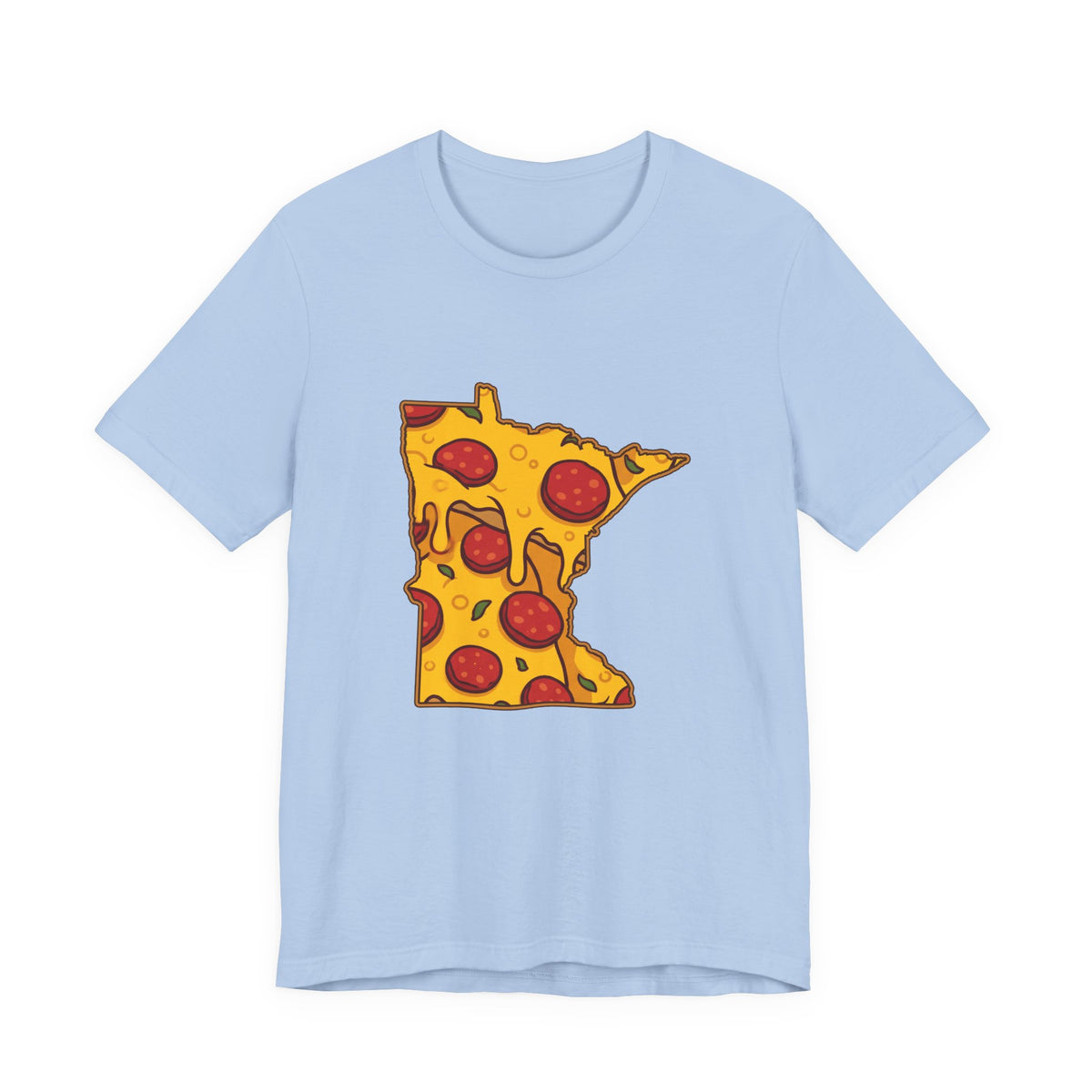 Minnesota Pizza Map T-Shirt