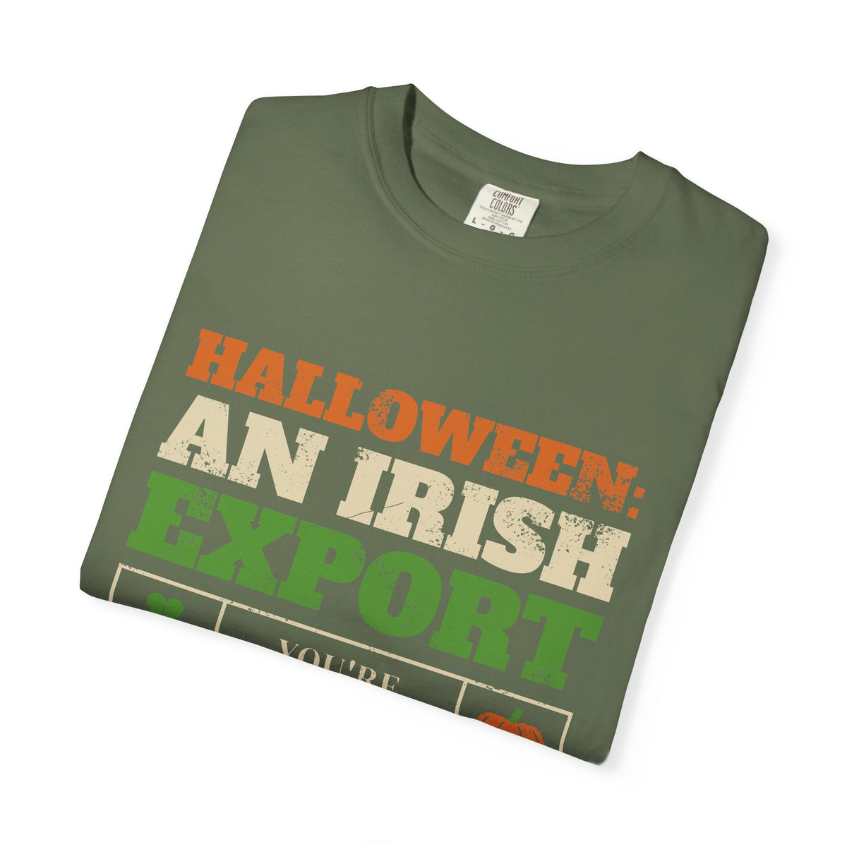 Halloween An Irish Export You're Welcome T-Shirt