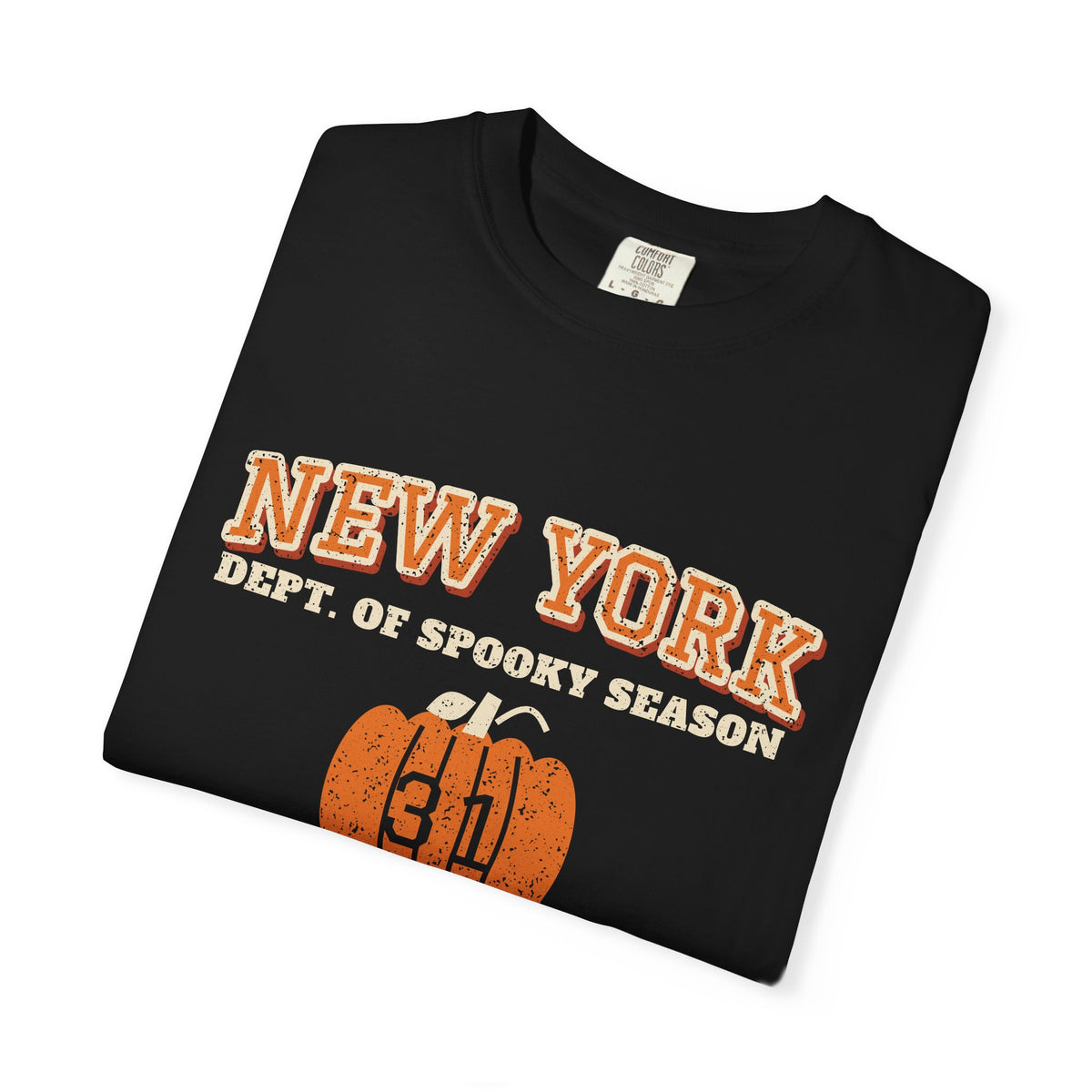 New York Dept. of Spooky Season Varsity T-Shirt