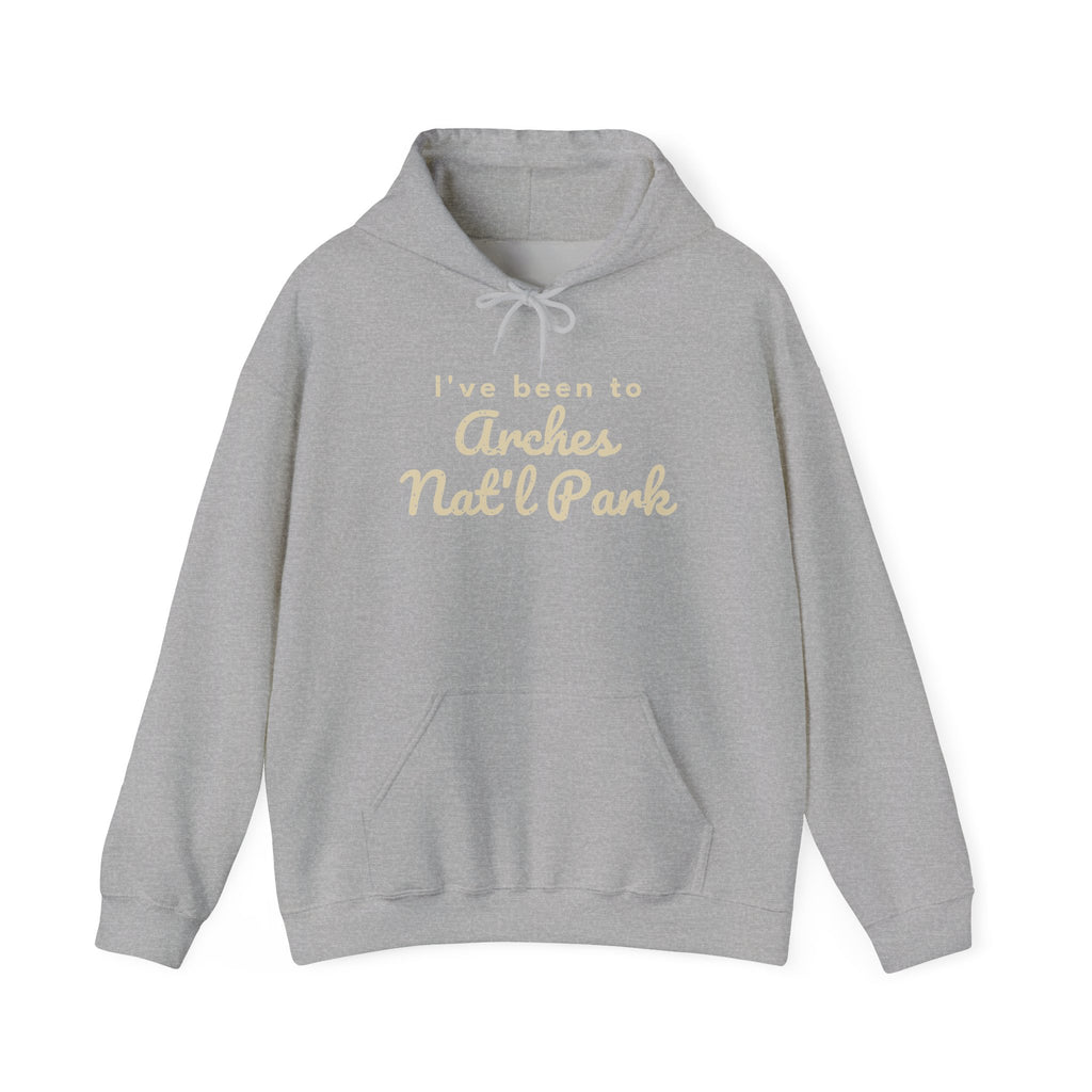 I've Been to Arches Nat'l Park Vintage Travel Hoodie